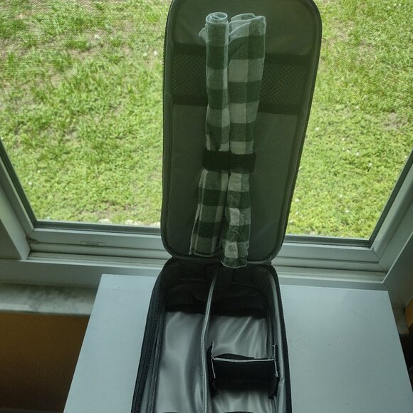 Wine, Picnic, insulated travel carrying case new - Picture 3 of 3